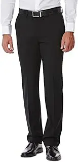 [Haggar] J.M 4-Way Stretch Solid Flat Front Slim Fit Suit Separate Pant