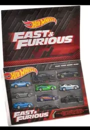 Hot Wheels HNT21 Fast and Furious Series 10 Car Pack Walmart Exclusive