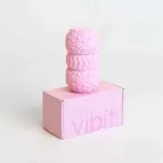 VIBIT Vibrating Massage Roller or Massage Ball (4 Levels ) Pink