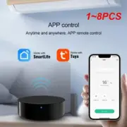 1~8PCS Tuya WiFi IR Remote Control for Air Conditioner TV, Smart Home Infrared