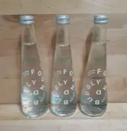 3 BOTTLES: FOUND BUBBLY SPARKLING WATER CUCUMBER MINT 11.2OZ NON GMO EVIAN