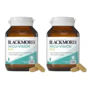 2x Blackmores Macu-Vision PLUS 120 Tablets Black Mores Health Eyesight