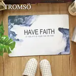 TROMSO科技絨舒柔吸水地墊-墨染風潮BS-807