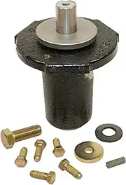 Stens 285-300 Mower Spindle Assembly, Fits Zero Turn Lawn Mower and Lawn Sweeper Tow Behind Machines, Replacement for Ariens and Gravely Mower Parts, 6.7/8 Inches, Black