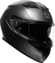 AGV K3 Motorcycle Street Full Face Helmet Mono Matte Luna Gray