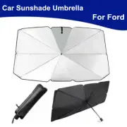 For Ford Truck Windshield Umbrella Sun Shade Foldable Heat Block Front Cover (for: Ford)
