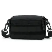 Portable Outdoor Sports Travel Soft Nylon Molle System Small Tools Storage Bag Shoulder Bag Cross-body Messenger Bag