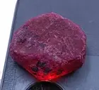 107CT Natural Red Ruby Rough Chakri Raw Gemstone Certified Loose Gem Africa 24JL