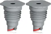 Washing Machine Drain Hose Seal, 2 PCS Drain Pipe Sealer Drainer Silicone Sewer Hose Seal Plug Washing Machine Drain Hose Connector for Bathroom (35-40mm)