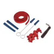 Professional Piano Tuner Kit Tuning Tool Set Hammer Mutes S2J3