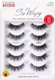 so Wispy False Eyelashes Multipack in Style Pompadour, Volume & Curl Lash Extens