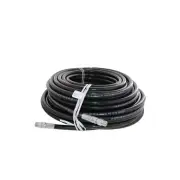 Schieffer 4000 PSI 3/8" x 150' Thermoplastic Sewer Jetter Hose 3/8" Solid Swivel