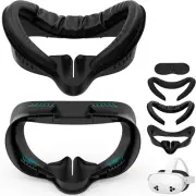 Interface & Face Pad Cushion Compatible with Oculus/Meta Quest 3S Accessories, R