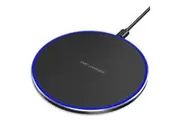 Fast Wireless Charger (Pad), 30W Max Wireless Charging Compatible with iPhone14/14 Plus/14 Pro/14 Pro Max/13/12/SE/11/X, AirPods(No Adapter)(Black)
