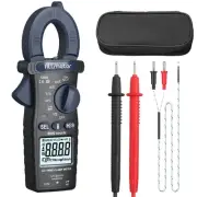 Digital Clamp Meter Multimeter Tester 6000 Counts Auto Ranging for AC Current...
