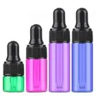 1ml - 5ml Glass Dropper Bottle w/ Pipette Essential Oil Perfume Drop Container