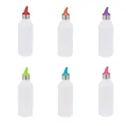 Condiment Dispenser Transparent Refillable Condiment Container for Kitchen Use