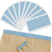 10-100pcs Replacement Double Sided Tapes Tabs for Tape In Human Hair Extensions