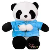 10in Dressed Panda Universal Present Plush Doll Soft stuffed Gift Toys Valentine