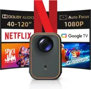 [Netflix Certified] Xming Episode One, Projector with Wifi Bluetooth, Netflix G