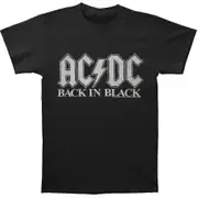 Ac/dc Back In Black T-shirt L