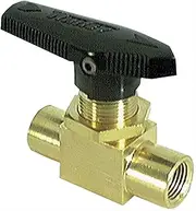 Allstar ALL48010 1/8" NPT Inlet/Outlet Manual Brake Shut-Off Valve