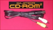AV Audio Video TV Cable for the Japanese PC Engine Super CD-ROM2 System NEW
