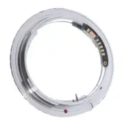AF Confirm Olympus OM Lens for EOS Body Adapter Ring 5D Mark III II 6D 7D