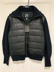 NWT Alp N Rock Miva Hybrid Leather Jacket Black - Size Medium