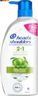 Head and Shoulders Apple Fresh 2In1 Shampoo + Conditioner, 750 Ml