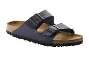 Birkenstock Unisex Arizona Birko-Flor Regular Fit Sandal (Navy, Size 36 EU)