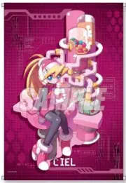 m27 Tapestry Mega Man Rockman Zero Ciel Anime Game Acrylic Stand Collector