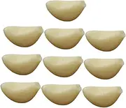 HOLIDYOYO Set of 10 Imitation Garlic Cloves Realistic Photo Prop Kitchen Simulation Garlic Models