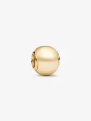 *BRAND NEW* Pandora Moments 14K Yellow Gold Plated Golden Slide Charm 763781C01