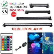 Aquarium LED Light Bar Submersible RGB Color Changing Waterproof Lamp Remote