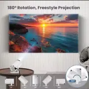 Hy300 Projector 4k android smart bluetooth wi-fi mini projector 180 degrees
