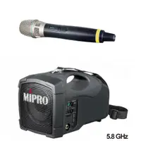 在飛比找蝦皮購物優惠-MIPRO MA-101G無線喊話器5.8G無干擾鋰電池