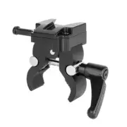 V-Mount Lock Adapter with Clamp for Mounting to Light Stand Tripod DSLR