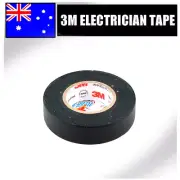 3M 20meters Premier Grade Black Electrical Tape for LED light Automotive AU
