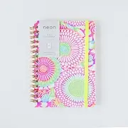 Shogado 22104 Notebook A6 Ring Note Neon4