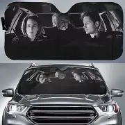 X-Files TV Series Car Sun Shade XFiles Car Sun Shade Fox Mulder Dana Scully Car