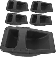 Totority 5pcs Speaker Handle Sound Bars Speaker Supplies Guitar Amplifier Handle Strap Handle Speaker Accessories Speaker Side Handle Reliable Handle Replacement Plastic Black