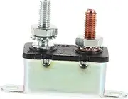 Generic Car Circuit Breaker Automatic Reset Circuit Breaker with Hole Mounting Bracket for Electrical Protection Automotive Marine and Rv Application
