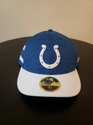 NEW ERA 59FIFTY LOW PROFILE STRIKE FITTED NFL INDIANAPOLIS COLTS HORSESHOE 7 1/2