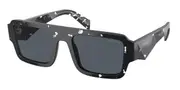 Prada PR A05SF Asian Fit 15O70B Men's Sunglasses Tortoiseshell Size 55