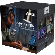 AKG Podcaster Essentials Kit with Lyra USB Microphone and AKG K371 Headphones