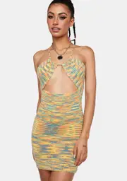 [Motel] Mix Space Dye Anja Bodycon Dress