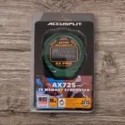 Accusplit AX725 Pro Stopwatch 16 Memory Split Timer Black New Unisex
