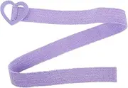 [FOMIYES] Heart Shaped Woven Belt Elastic Waist Belt for Dresses Romantic Braided Accessory for Casual Formal Styles Sweet Aesthetic Outfit