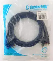 6ft Velocity Component Video/Audio Interconnect Cable - Cables To Go #29166 NEW